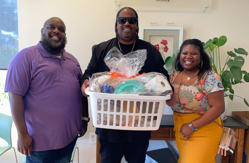 Client with two case managers